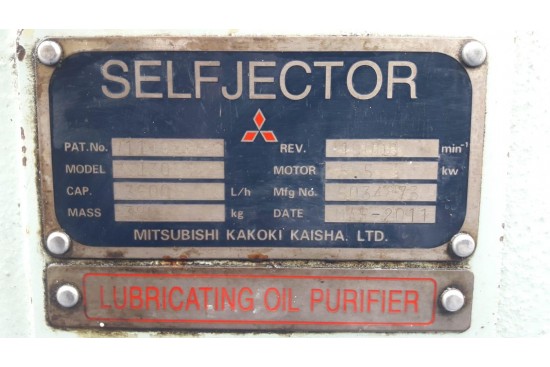 For Sale Mitsubishi SJ30G Purifier of 2011 Built