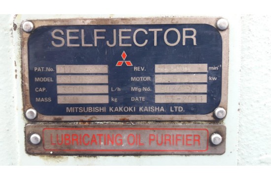 For Sale Mitsubishi SJ30G Purifier of 2011 Built