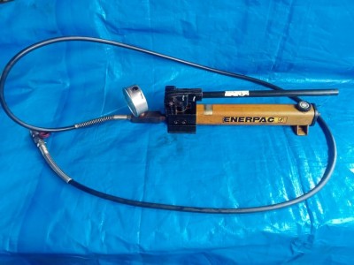 For Sale Enerpac Hand Operated Hydraulic Pump