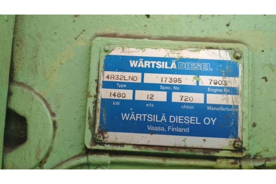 Wartsila 4R32LND Crankshaft Standard Size